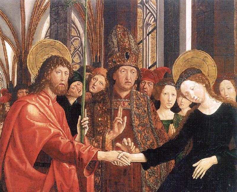 PACHER, Michael The Engagement of Virgin zg